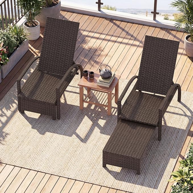 Tangkula Lounge Chair Outdoor - Image 4