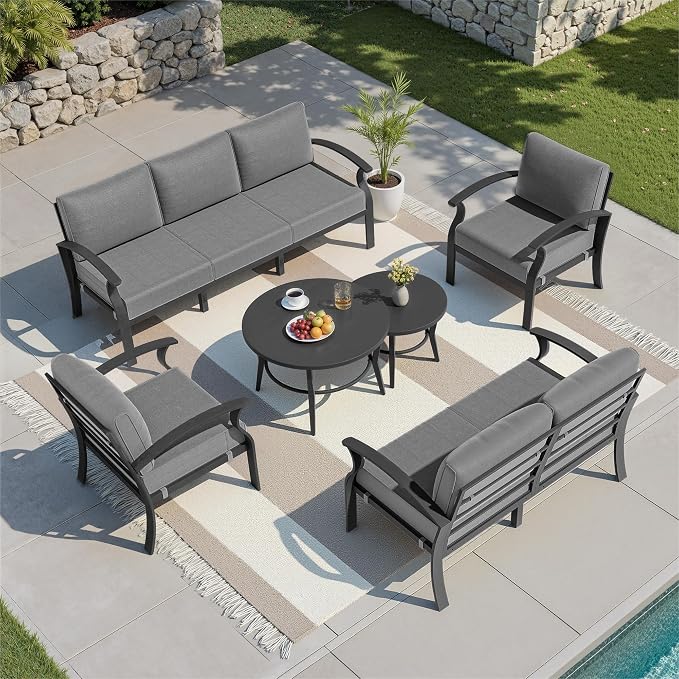 Kullavik Aluminum Patio Furniture Set by KULLAVIK