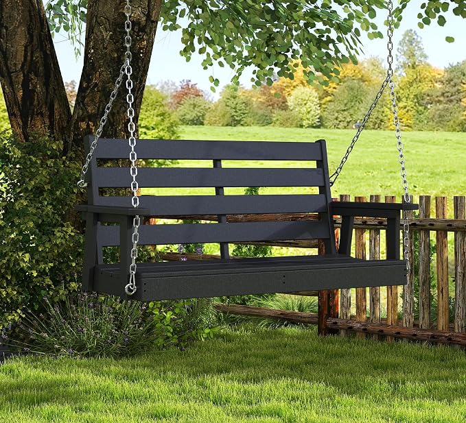 GREENVINES Porch Swing | 51’’ | HDPE Plastic | - Image 3