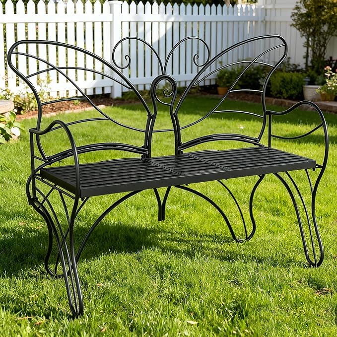Outdoor Bench Patio Outdoor Garden Bench by Boweniog