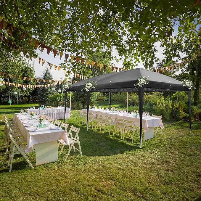 Outvita 10x20ft Pop Up Canopy Tent, Outdoor Instant Shelter Folding Canopy - Image 9