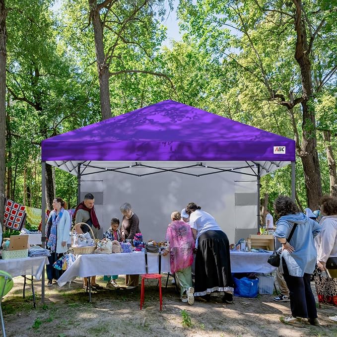 ABCCANOPY Pop Up Canopy with Sidewall, 10x10 Outdoor Canopy Tent with Storage - Image 5