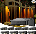 10 Pack Solar Fence Lights by KIALUSH
