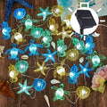 Coastal Solar String Lights Outdoor Garden Lights Marine Life Solar Fairy by JASHIKA