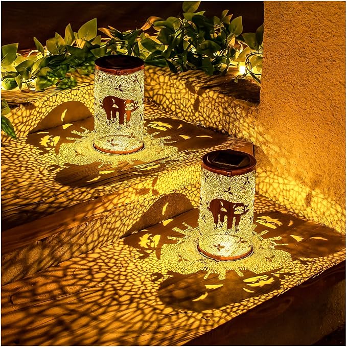 Sloth Solar Lanterns Outdoor Waterproof Hanging Solar Lights Sloth Gifts - Image 3