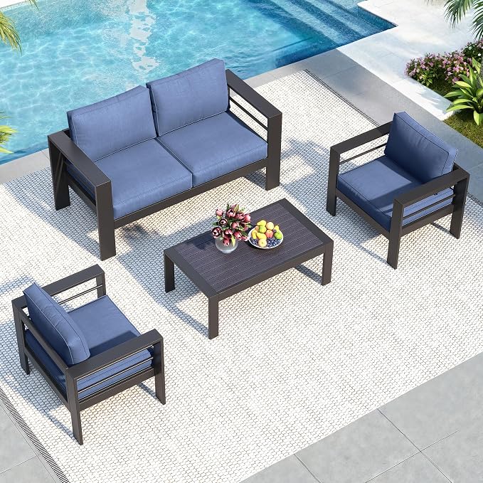 Solaste Aluminum Patio Furniture Set - Image 2