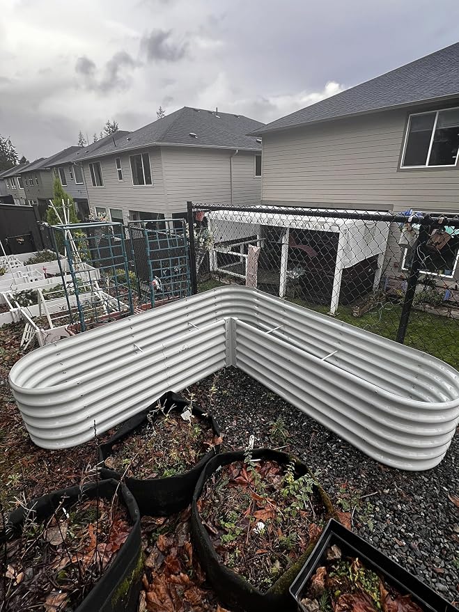 A ANLEOLIFE 14-Pack Deep Root Galvanized Raised Garden Beds Outdoor - Image 5