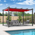 PURPLE LEAF 11' X 13' Outdoor Pergola by PURPLELEAF