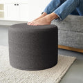 ZICOTO Beautiful Boucle Pouf Ottoman and Foot Rest by ZICOTO