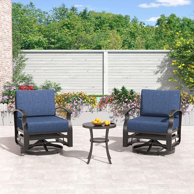 Kullavik Aluminum Patio Furniture Set - Image 5