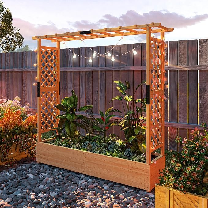Outsunny Raised Garden Bed - Image 9