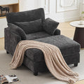 57.5" Oversized Chaise Lounge by WUTUTUEE