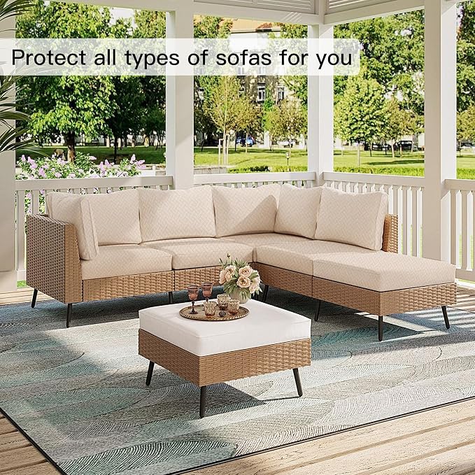 Outdoor Cushion Covers Set, Replacement - Image 4