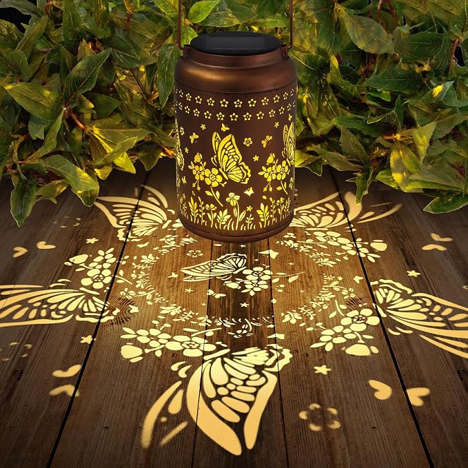Butterfly Solar Lanterns Outdoor Waterproof, Butterfly Birthday Gifts - Image 6