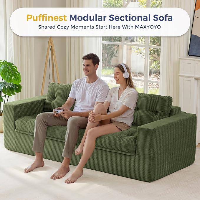 MAXYOYO 79" Loveseat Sofa Couch - Image 7