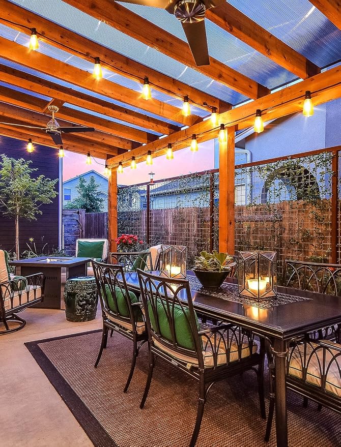 75FT Outdoor String Lights, Patio Lights - Image 5