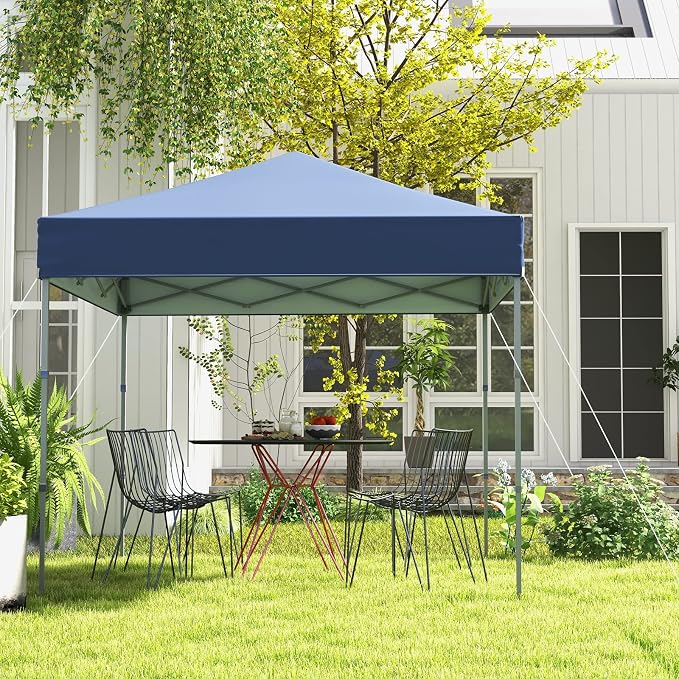 Tangkula 6.6x6.6 Ft Pop Up Canopy, 1 Person Instant Setup Canopy Tent - Image 9