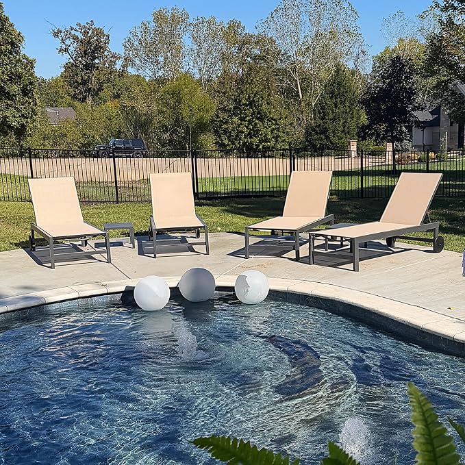 PURPLE LEAF Outdoor Chaise Lounge - Image 9