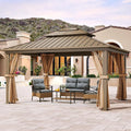 YITAHOME 10x12ft Hardtop Gazebo by YITAHOME