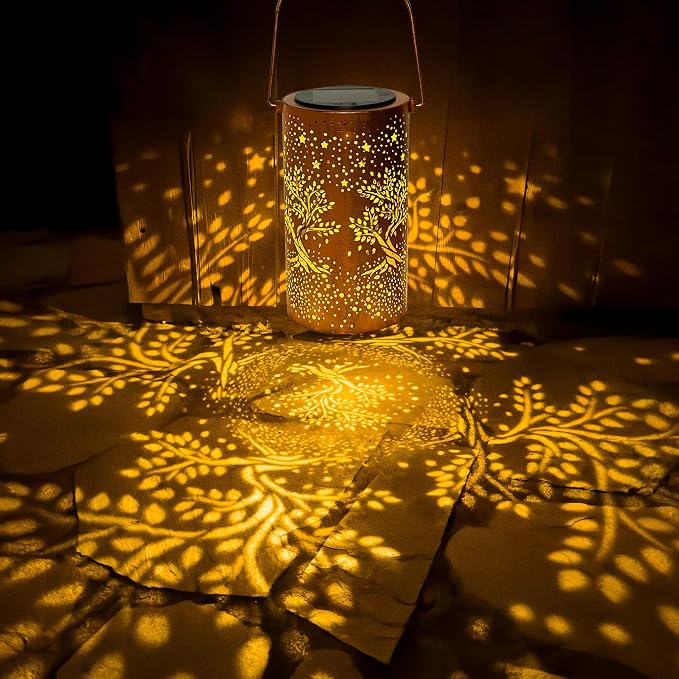 Tree of Life Solar Lanterns Outdoor Waterproof, Birthday Gifts - Image 7