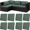 8Pcs Patio Cushion Covers, Outdoor Cushions Covers, Stretch Cushion Covers by Unknown