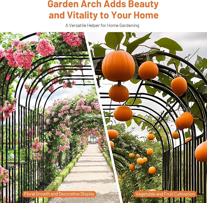 Garden Arch, 94.5’’x59.1’’ Arbor Trellis, Garden Arch Trellis - Image 5