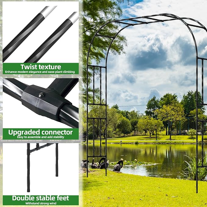Garden Arch Trellis, Trellis Arch - Image 2