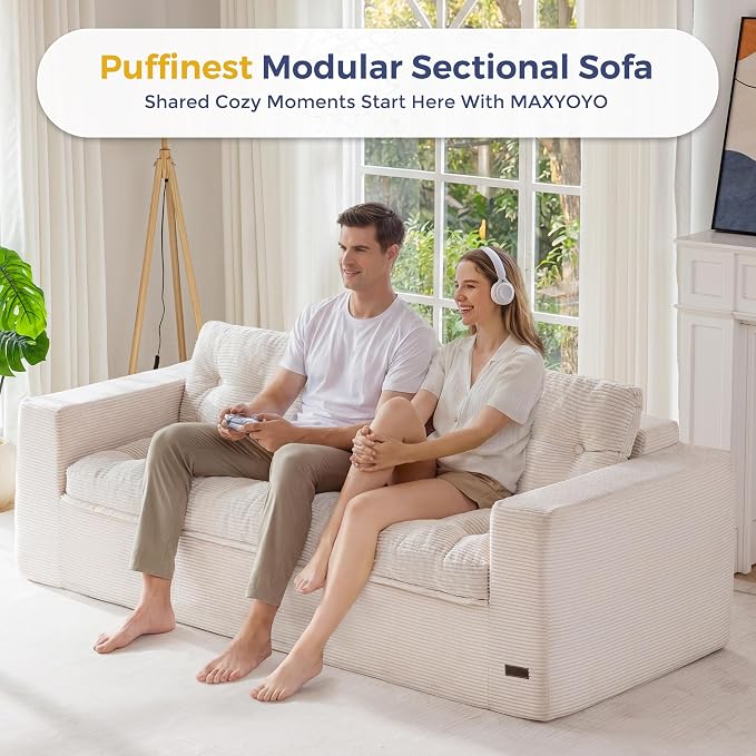 MAXYOYO 79" Loveseat Sofa Couch - Image 7