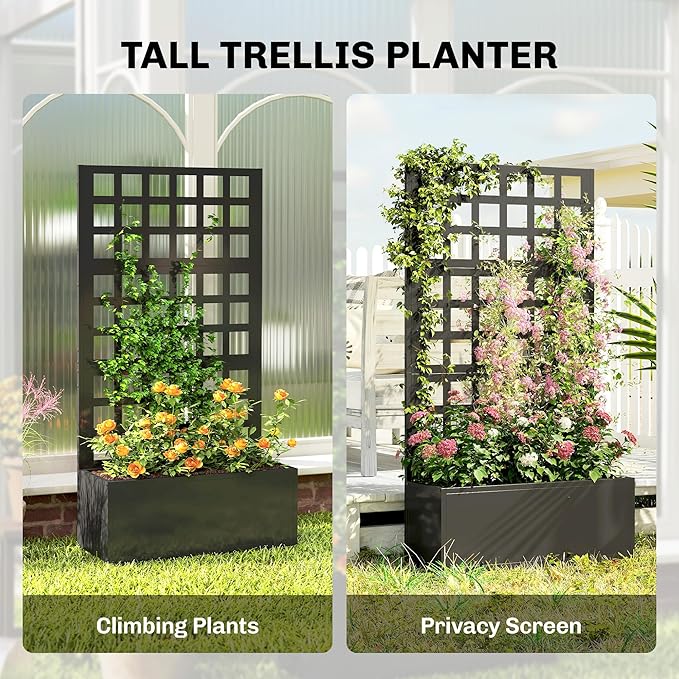 Outsunny Galvanized Raised Garden Bed - Image 4