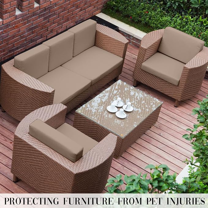 Outdoor Cushion Covers Set, Replacement - Image 6