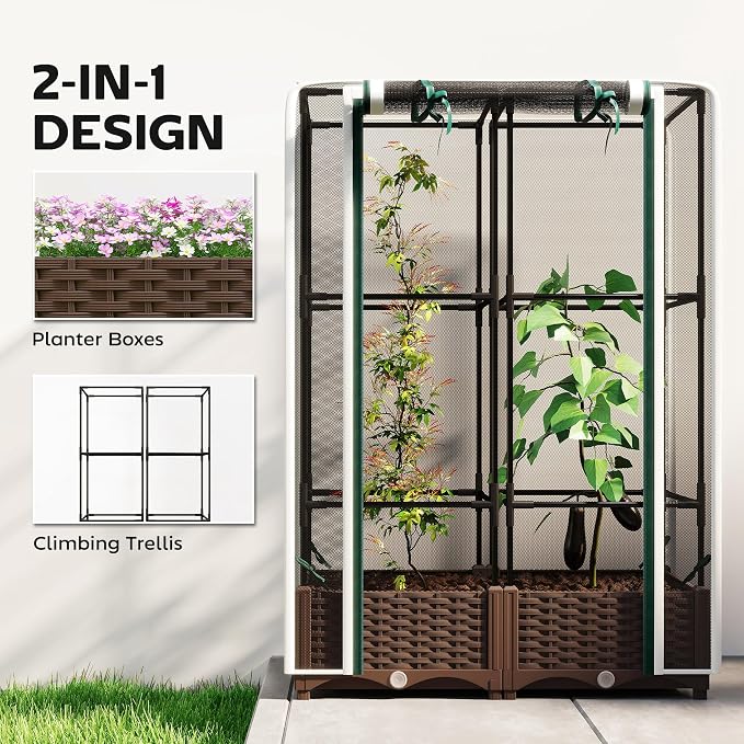 Outsunny Raised Garden Bed - Image 3