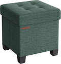 SONGMICS Storage Ottoman, Small Ottoman Foot Rest by SONGMICSbySONGMICSHOME