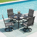 5-Piece Outdoor Dining Set, Patio Furniture Set by PATIOPIA