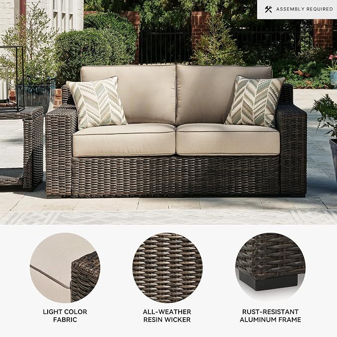 Signature Design by Ashley Coastline Bay Casual Weather Resistant Outdoor - Image 4