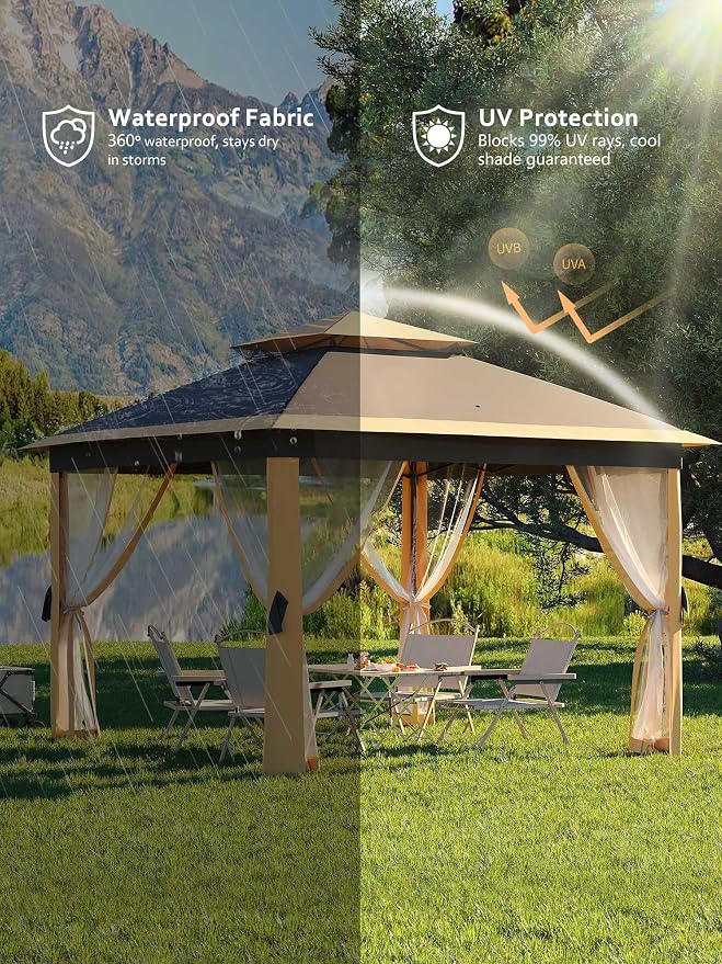Garveelife 11x11 Pop Up Gazebo Tent - Image 3