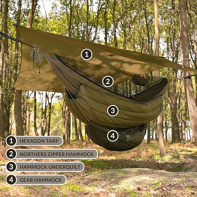 Onewind 11ft Zipper Hammock - Image 5