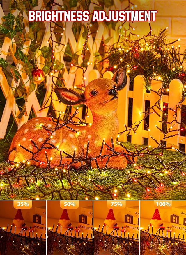 Brightown Christmas Tree Cluster Lights - Image 4