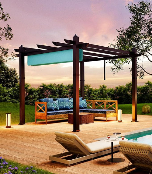 10 x 10 ft Aluminum Pergola - Image 2