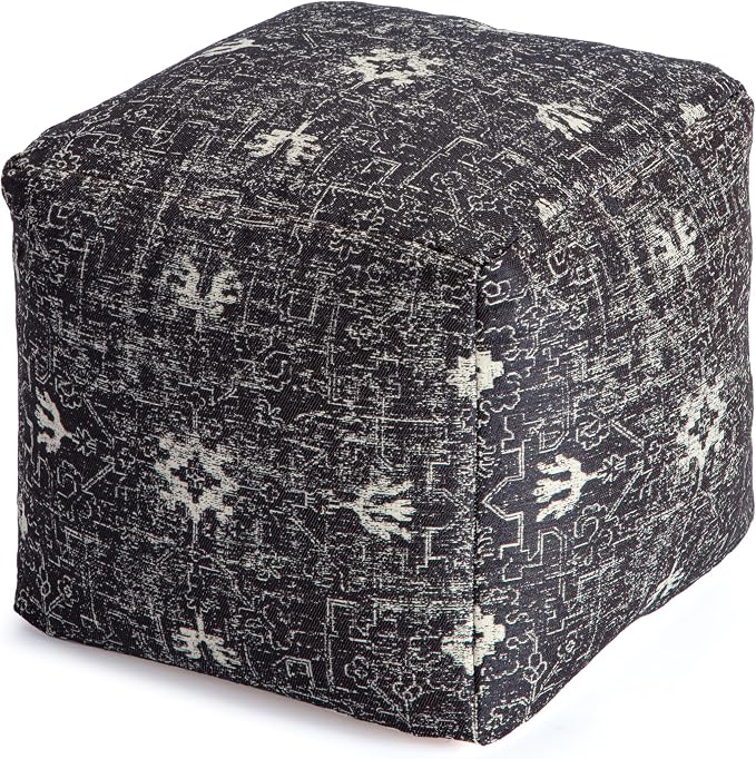 Anji Mountain 100% Handmade & Handcrafted Comfortable Home Décor Pouf Ottoman by AnjiMountain