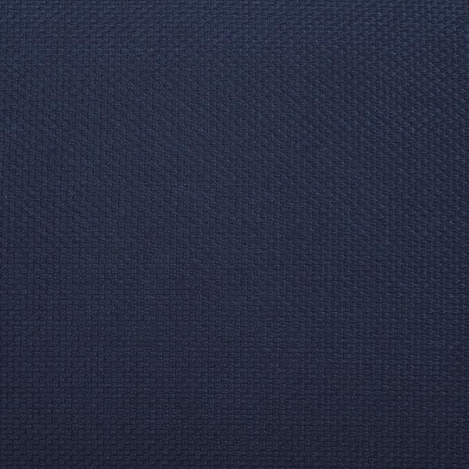 SAFAVIEH Couture Outdoor Collection Martinique Natural/Navy Cushion Solid Wood - Image 9