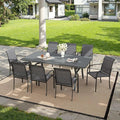 VICLLAX 9 Pieces Patio Outdoor Dining Set by HOME