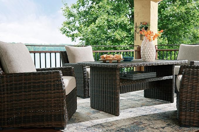 Signature Design by Ashley Brook Ranch Casual Outdoor Multi-use Table - Image 12