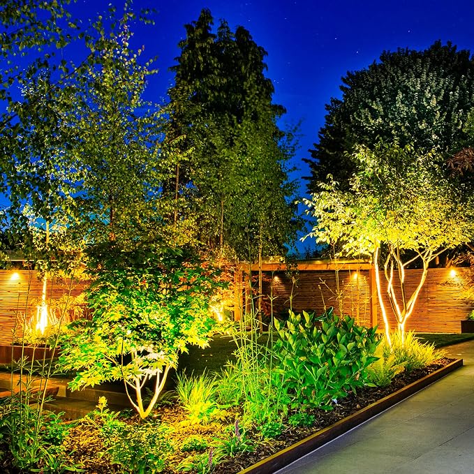 Solar Spot Lights Outdoor, 2 Pack Solar Landscape Spotlights IP65 Waterproof - Image 8