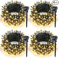 Joomer Solar Christmas Lights Outdoor, 4 Pack Total 156FT 400LED 8 Lighting by Joomer
