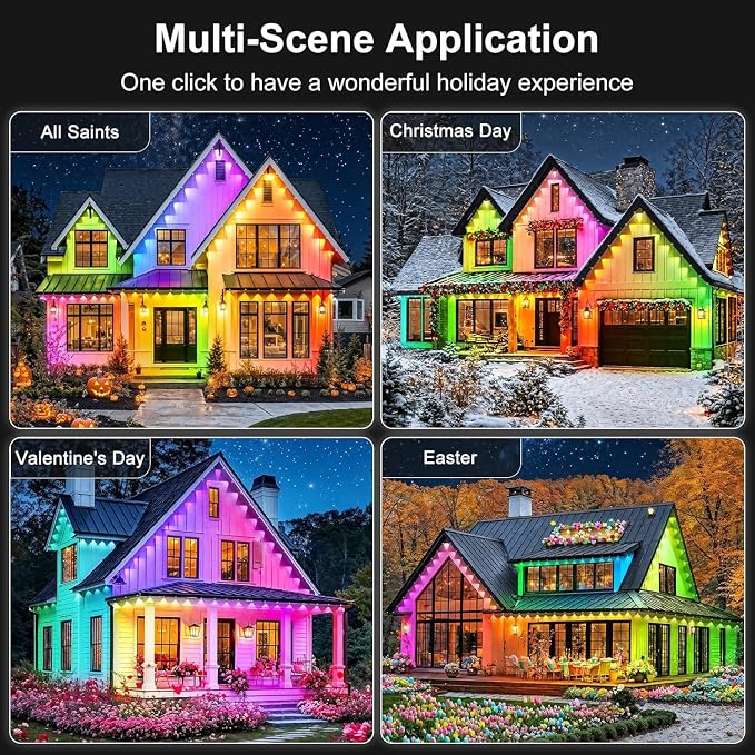 500FT Permanent Outdoor Lights Waterproof - Image 6