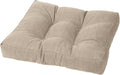 Cushion Source Tufted Ottoman Cushions, Sunbrella Elements Cast Ash by CushionSource