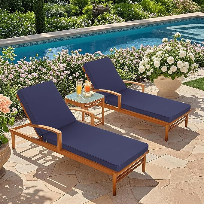 Only Choice Chaise Lounge Cushion, Outdoor Chair Cushions - Image 2