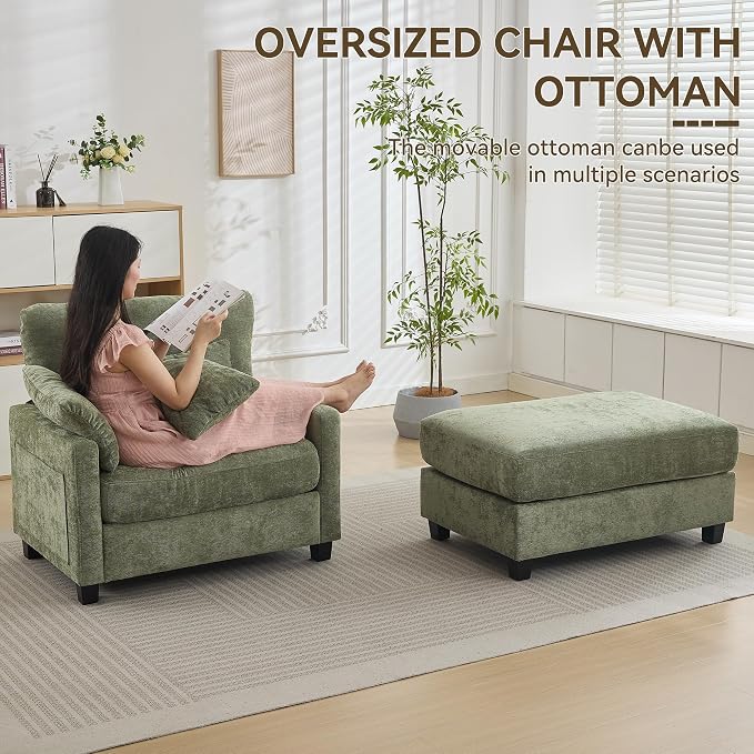 57.5" Oversized Chaise Lounge - Image 7