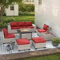 9-Piece Outdoor Patio Furniture Set by MuphyersPatioFurniture