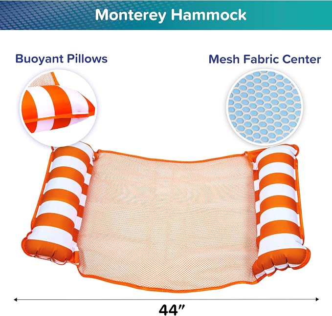 Aqua Original 4-in-1 Monterey Hammock Pool Float & Water Hammock – Multi-Purpose - Image 7